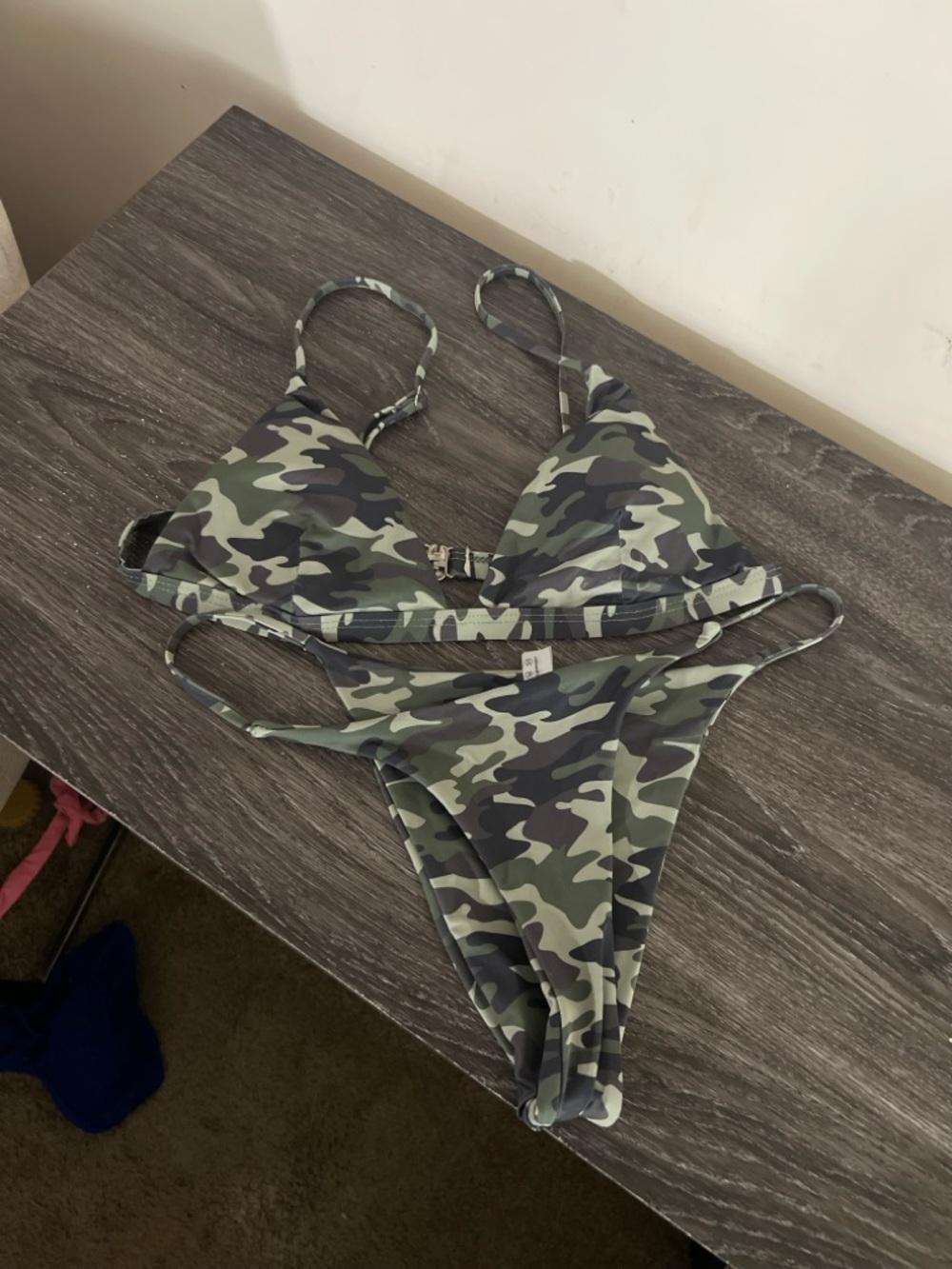 SHEIN Camo Bikini